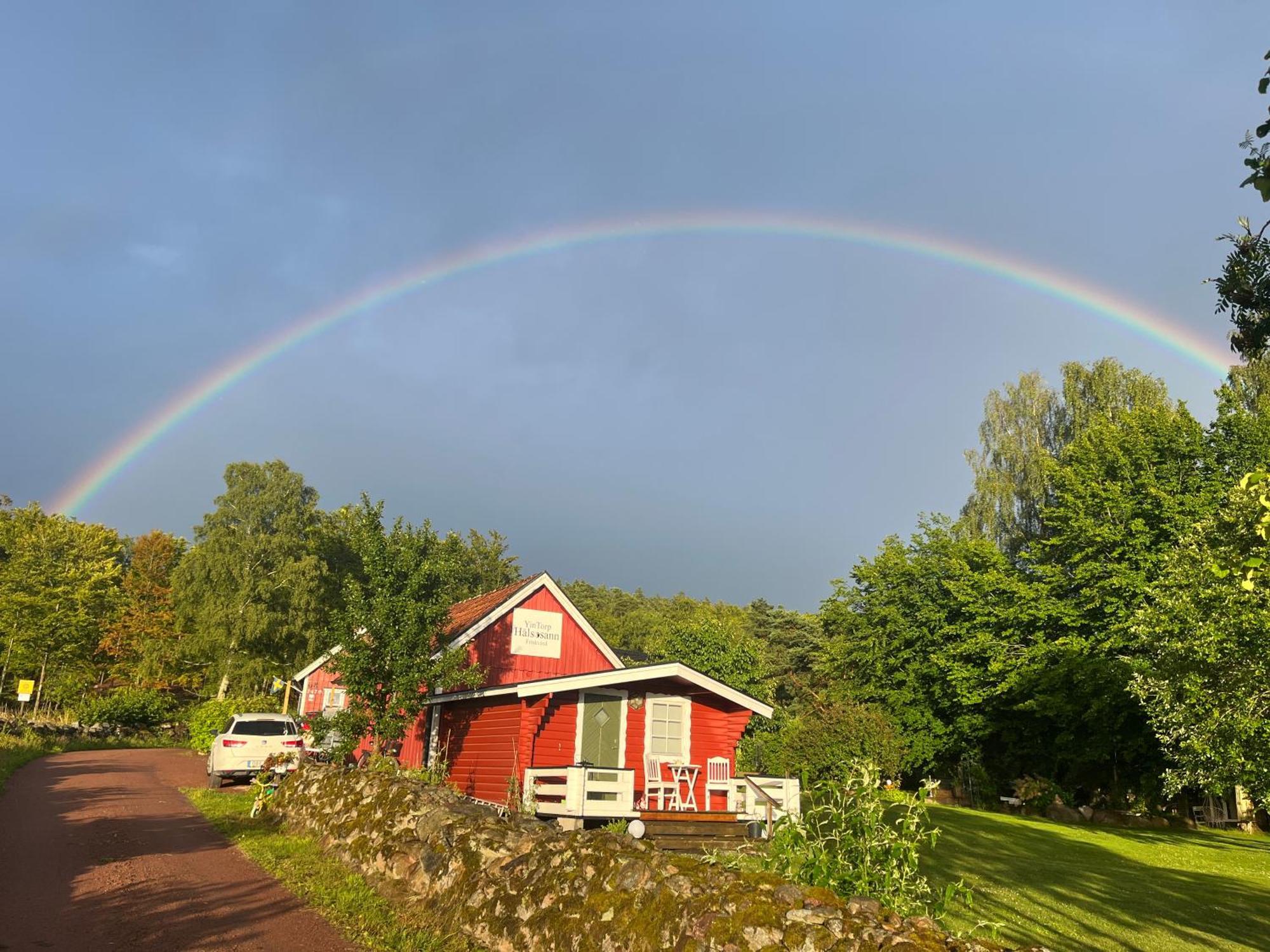 Naturnaera Fritidsboende, Tomtebo - Yintorp Arkelstorp Kültér fotó